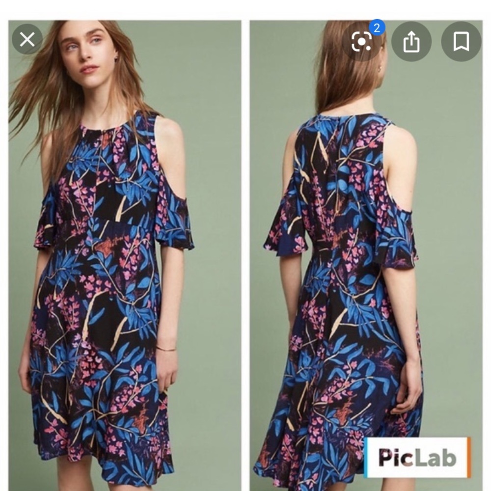 Maeve Elia open shoulder dress 00P